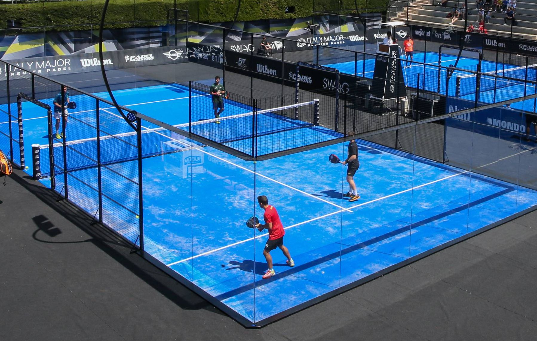 Il campo da padel, misure e materiali