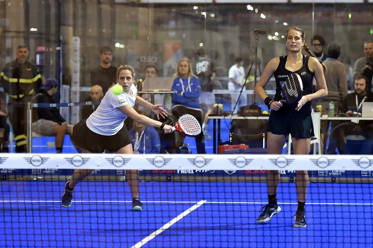 Torneo Slam Padel by MINI, Chiara Pappacena e Giorgia Marchetti (Foto Adelchi Fioriti)