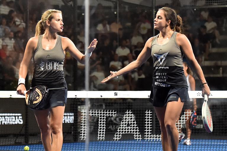 The number 1 seeds Sanchez/Josemaria