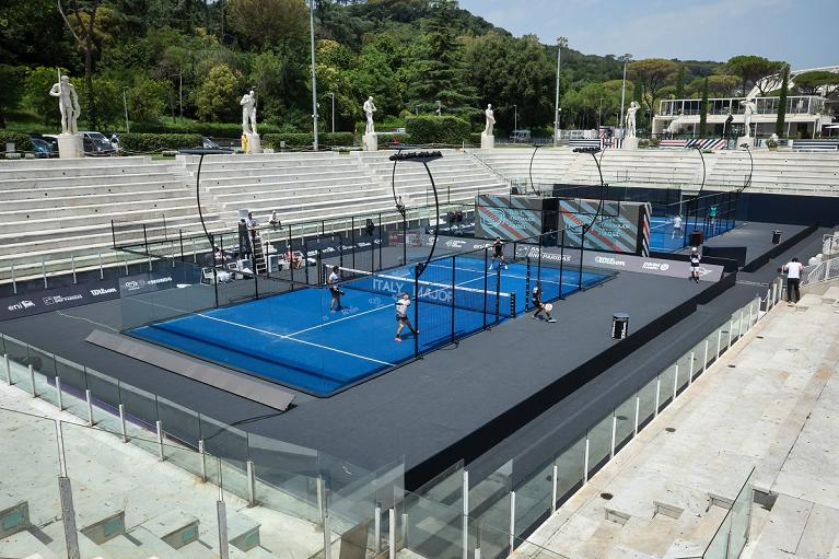 BNL Italy Major Premier Padel 2023, Campo Pietrangeli (Sposito)