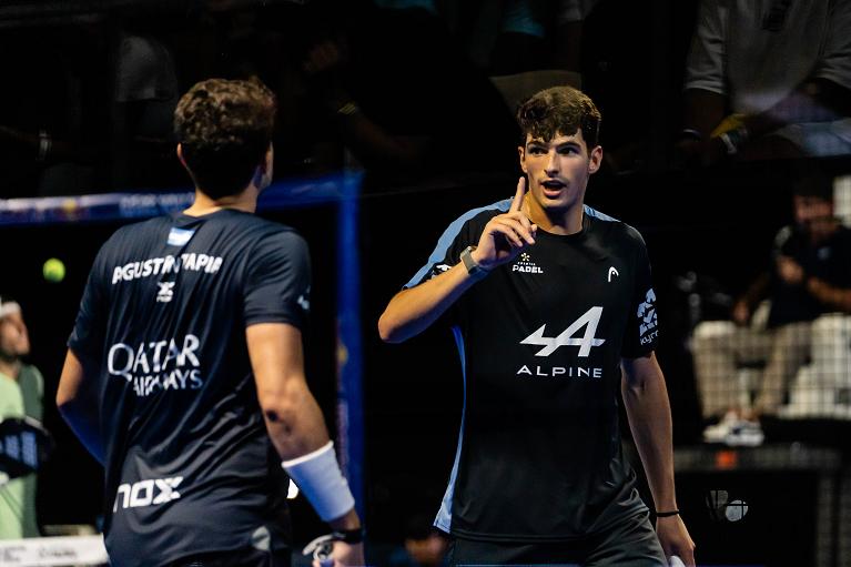 Agustin Tapia ed Arturo Coello (foto Premier Padel)