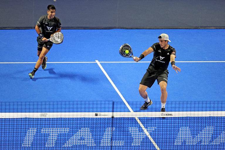 Federico Chingotto e Ale Galan (Foto Sposito/FITP)