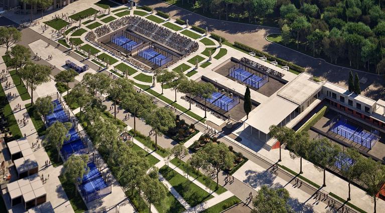 La trasformazione del Foro Italico (rendering Sport & Salute)