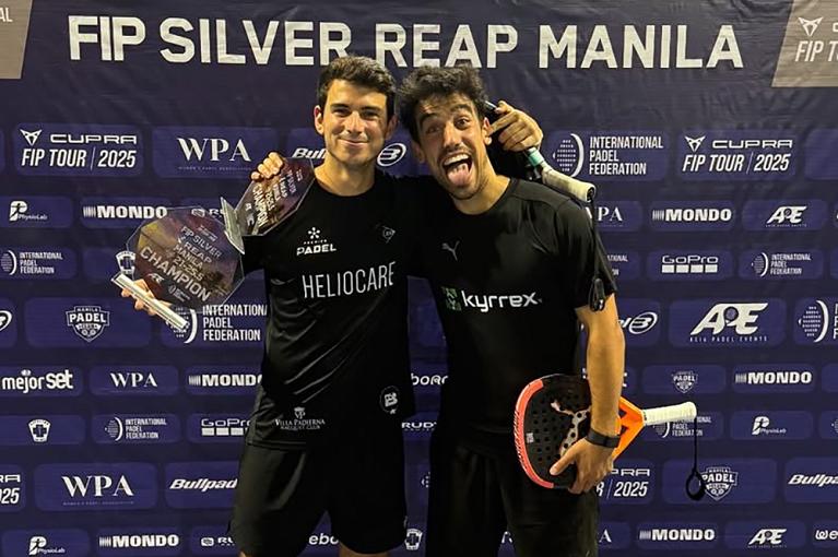 Marco Cassetta e josé Luiz Gonzalez (Foto Premier Padel)