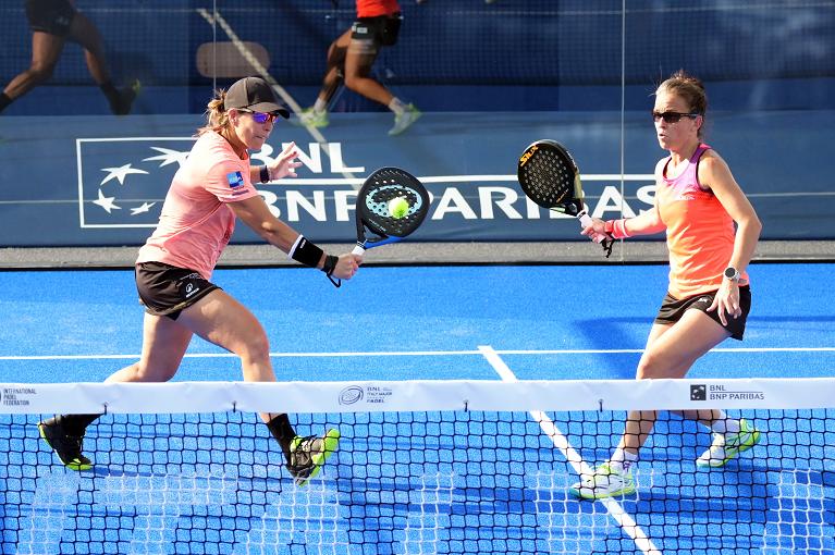 BNL Italy Major Premier Padel, Lucia Sainz Pelegri/Patricia Llaguno Zielinski (Foto FITP)