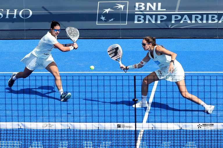 BNL Italy Major Premier Padel, Delfina Brea e Gemma Triay (Foto FITP)