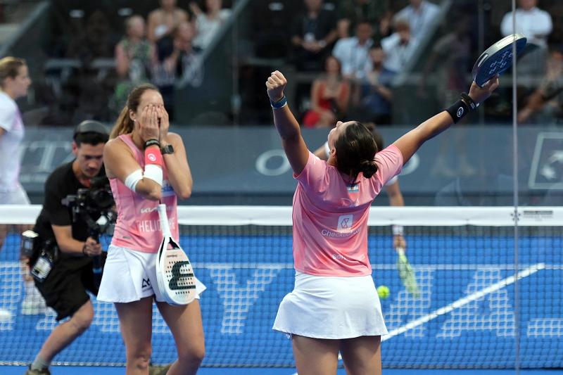 BNL Italy Major Premier Padel, Gemma Triay e Delfi Brea festeggiano il titolo (Foto FITP)