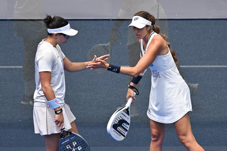 Delfi Brea e Gemma Triay al BNL Italy Major Premier Padel (Foto FITP)