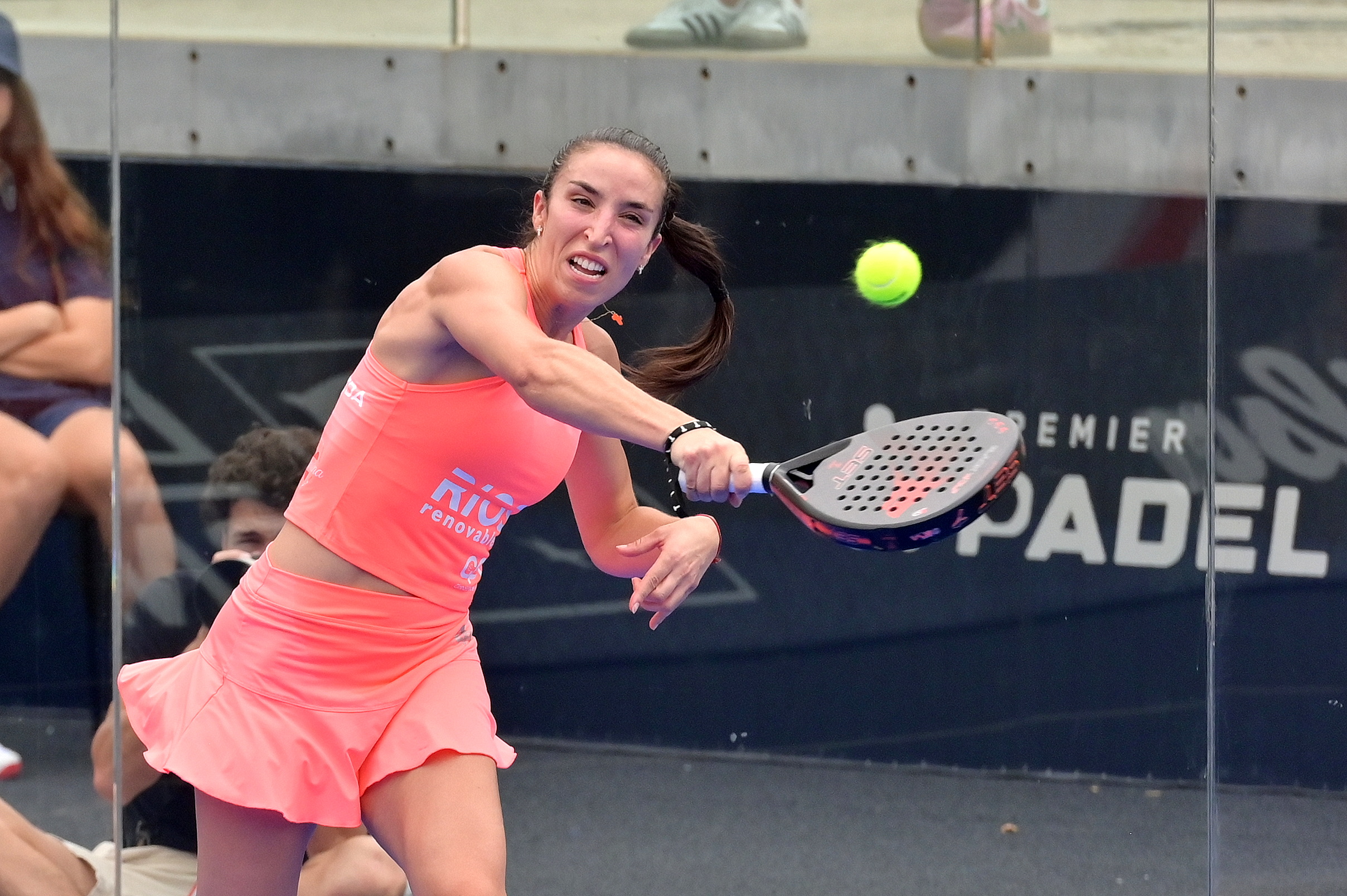 Marta Gallego in azione (Foto Fioriti/FITP)