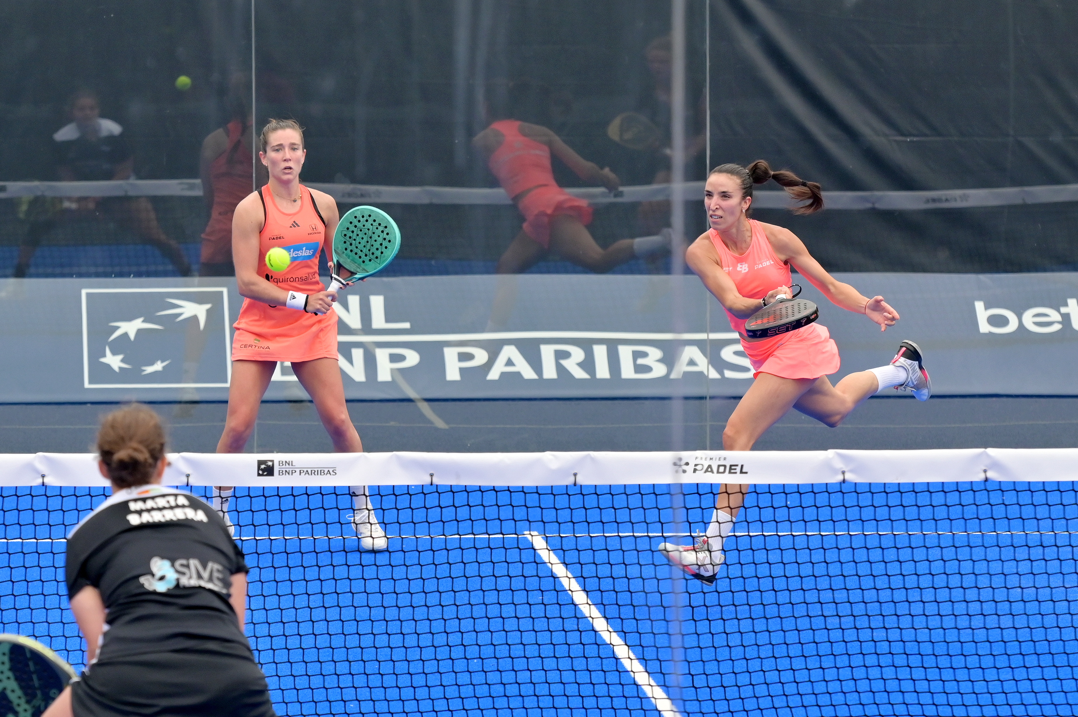 Marta Ortega Gallego e Veronica Virseda (Foto Fioriti/FITP)