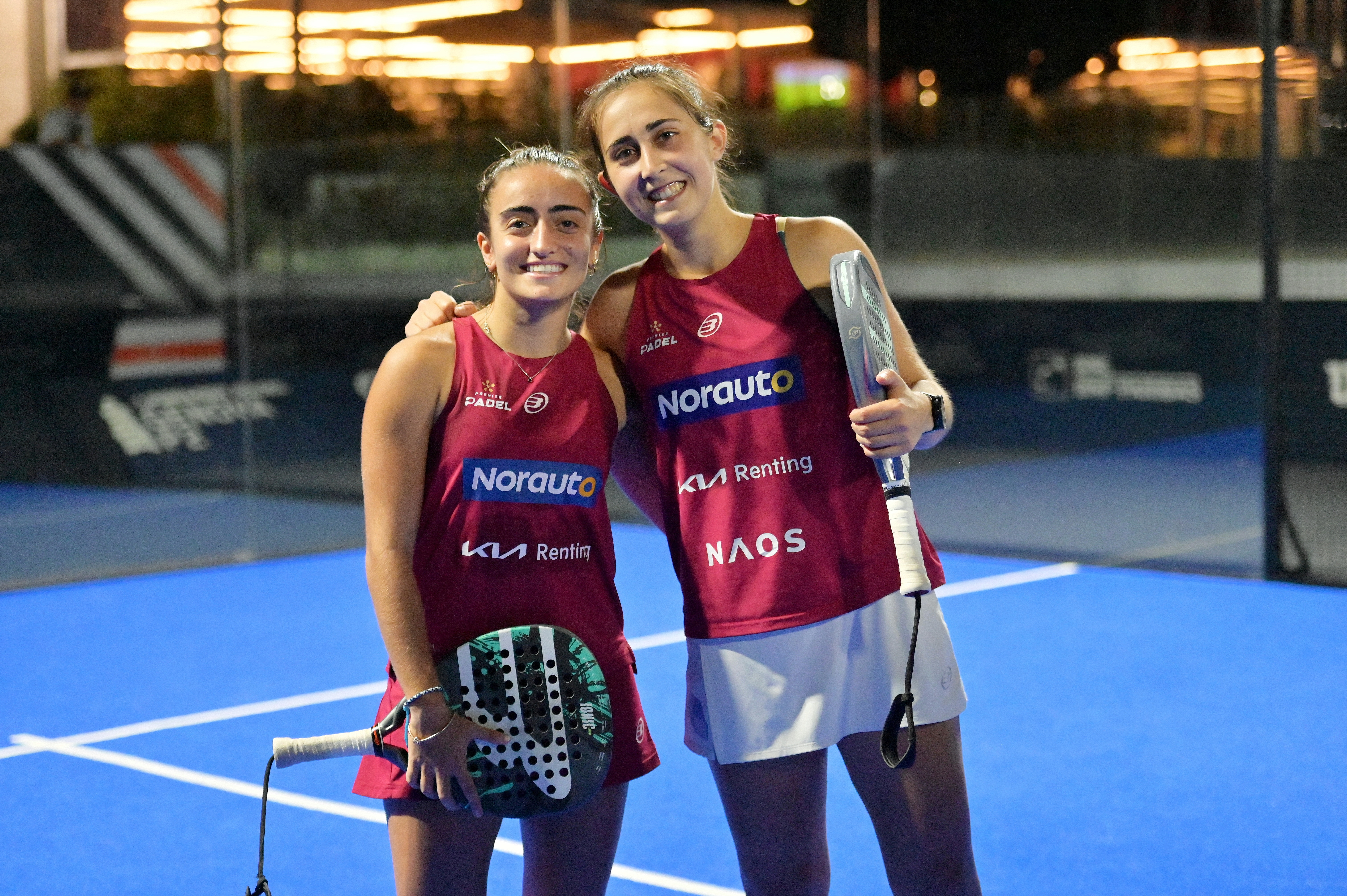 Jessica Castello Lopez e Claudia Jensen Sirvent (Foto Fioriti/FITP)