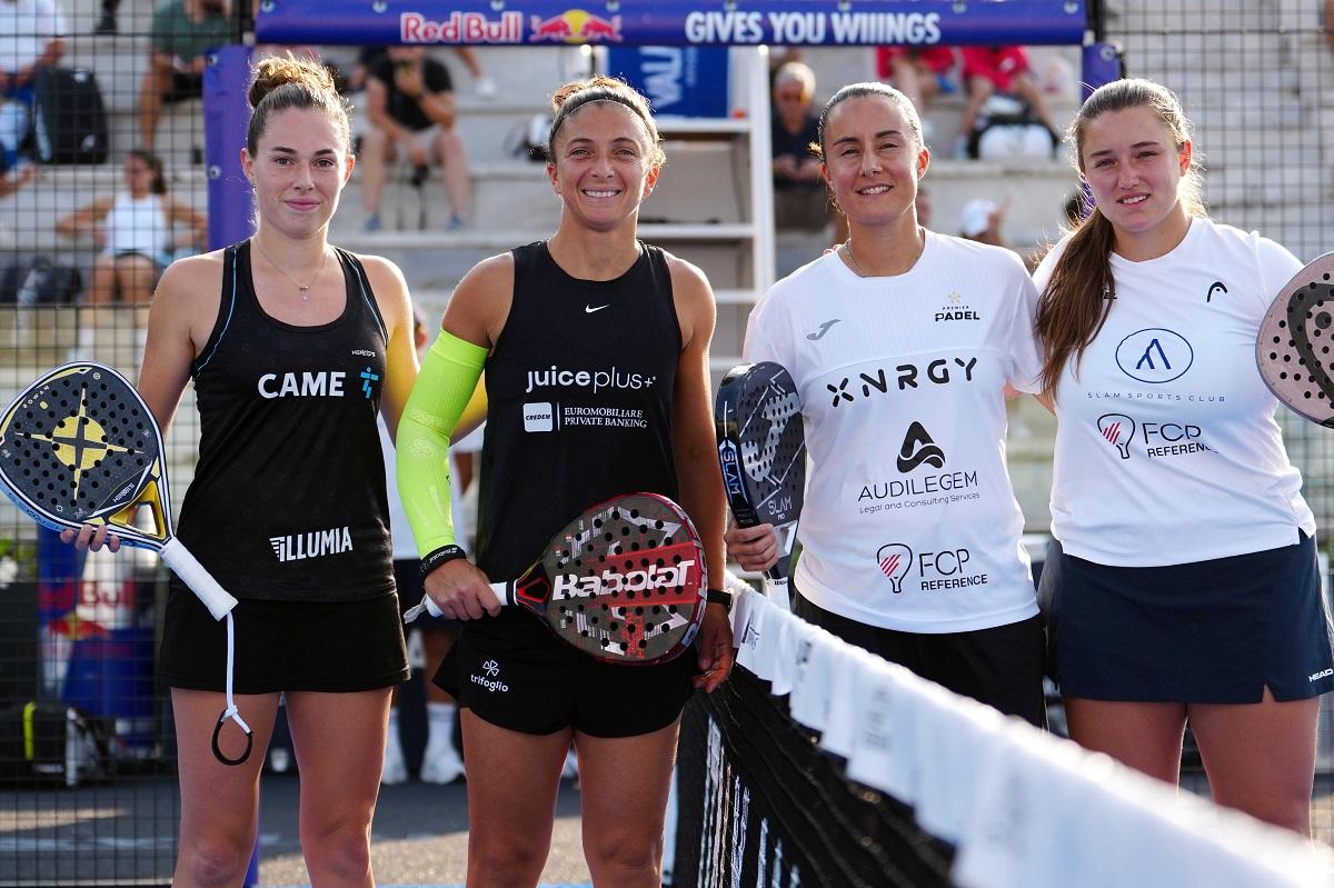 Dal tennis al padel: l'esordio di Sarita al BNL Italy Major