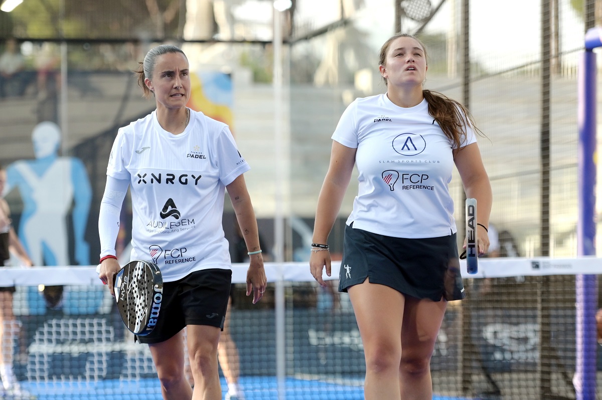 BNL Italy Major Premier Padel, Sandra Bellver Fructuoso e Maria Eulalia Rodriguez Abajo (Foto FITP)