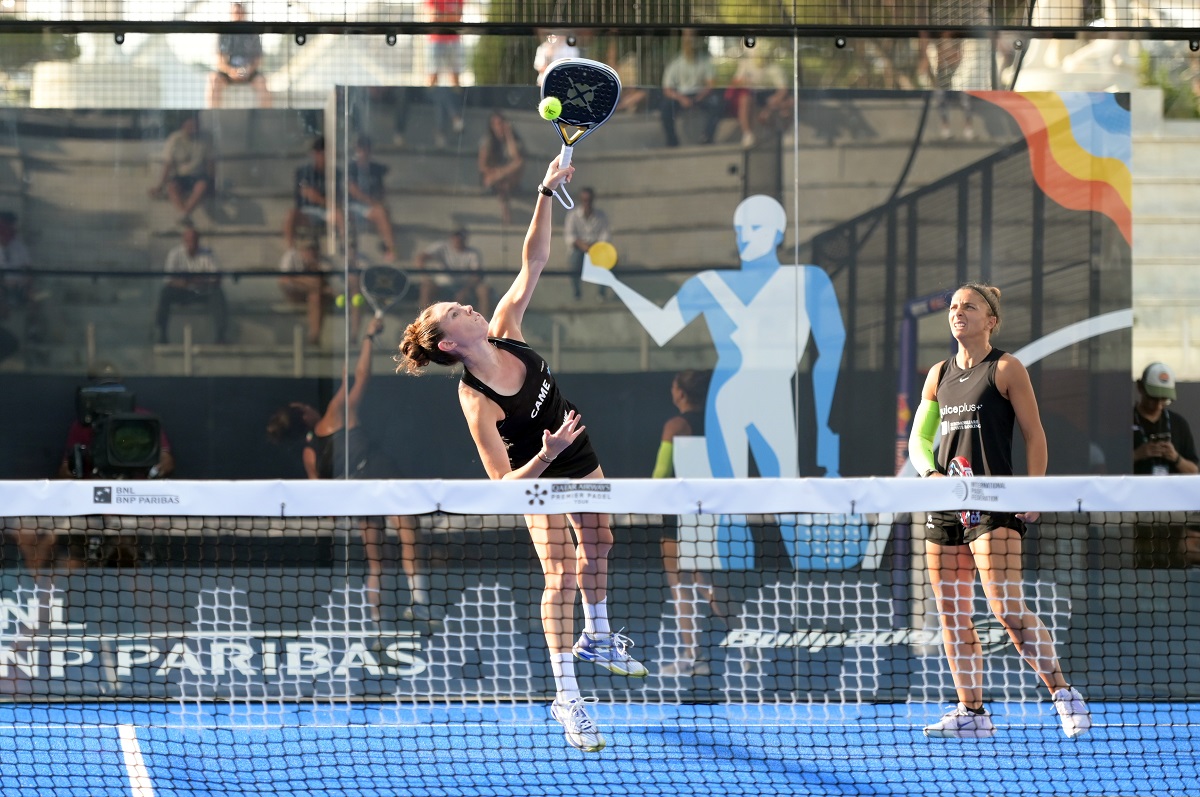 BNL Italy Major Premier Padel, Sara Errani e Giulia Dal Pozzo (Foto FITP)