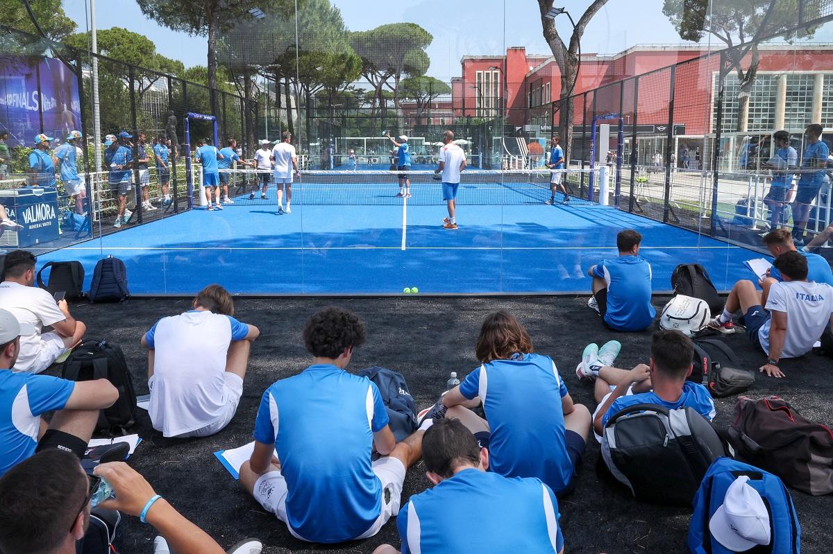 L'ISF al Foro Italico per promuovere il padel